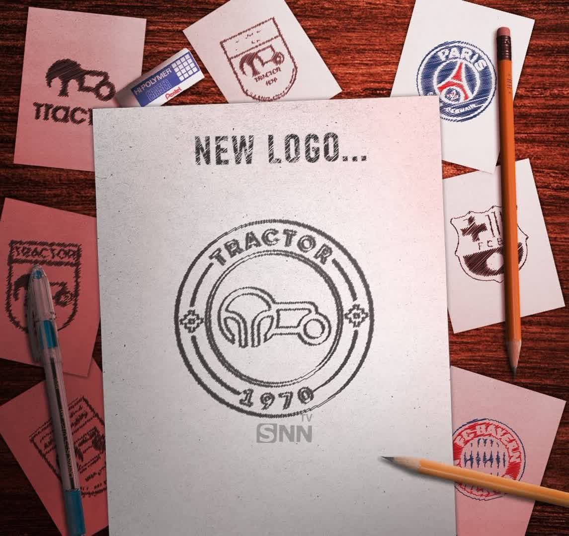 باشگاه تراکتور از لوگوی جدید خود رونمایی کرد +عکس