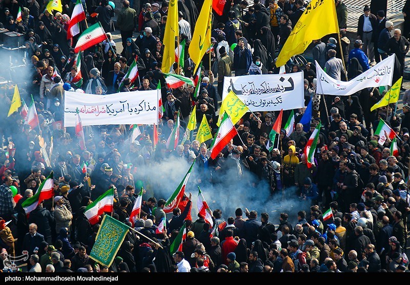 تصاویر راهپیمایی ۲۲ بهمن در تهران