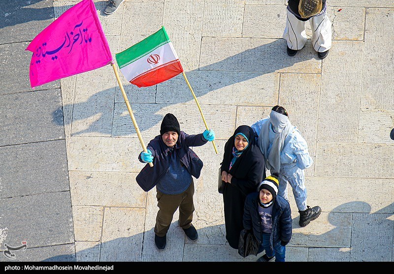 تصاویر راهپیمایی ۲۲ بهمن در تهران