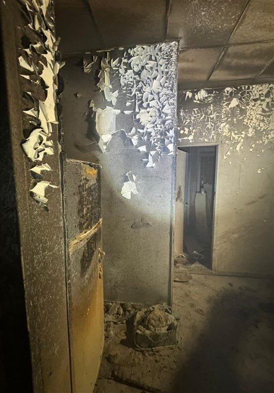 حریق در خوابگاه دخترانه دانشگاه آزاد قزوین+تصاویر