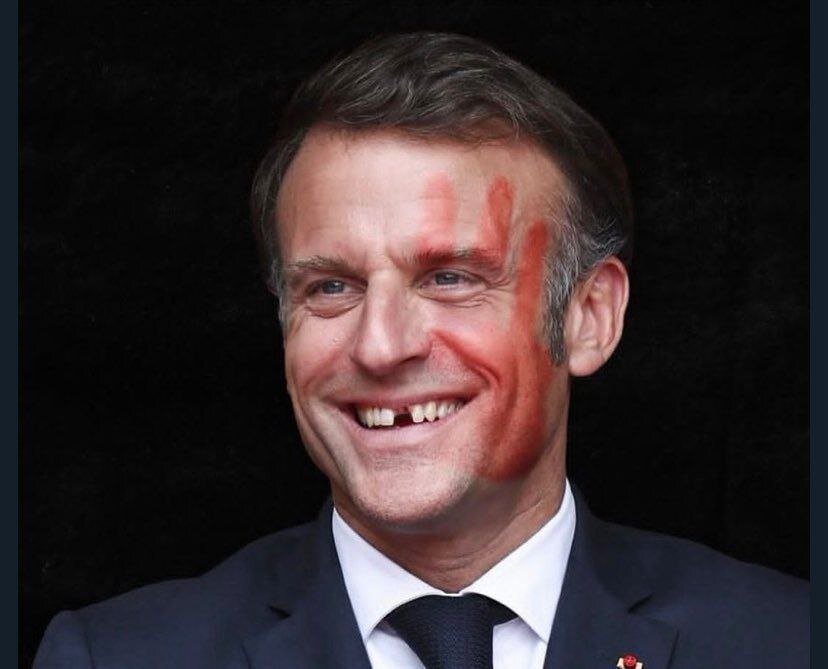 سیلی خوردن مکرون از همسرش همچنان سوژه جذاب کاربران خارجی | تصاویر