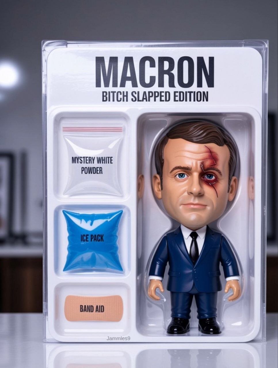 سیلی خوردن مکرون از همسرش همچنان سوژه جذاب کاربران خارجی | تصاویر