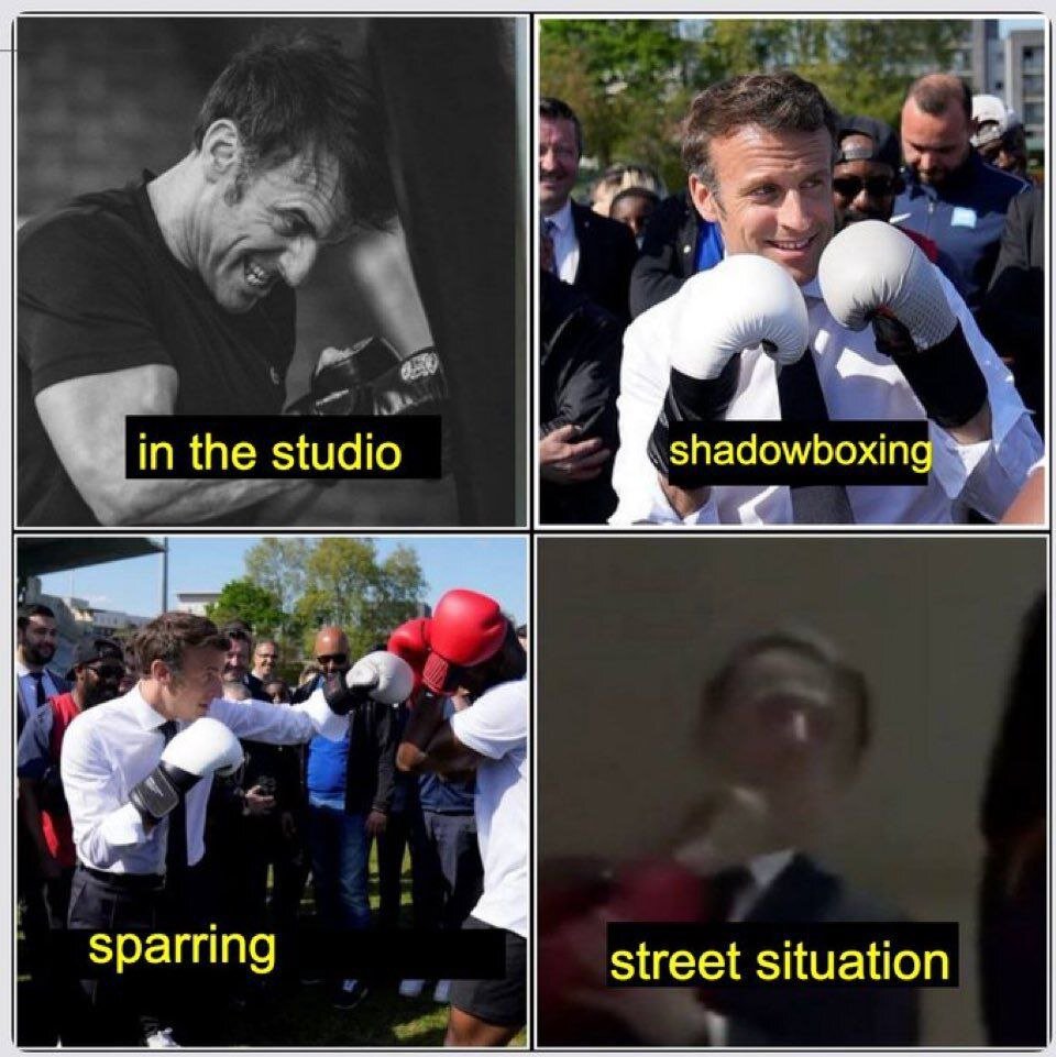 سیلی خوردن مکرون از همسرش همچنان سوژه جذاب کاربران خارجی | تصاویر