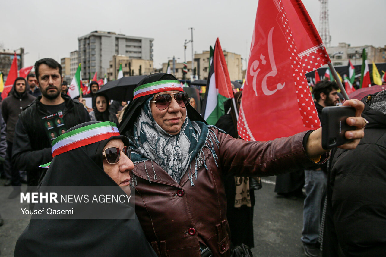 تصاویر منتخب راهپیمایی روز جهانی قدس 1404 در تهران